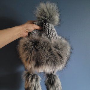 Starling Hats | Adult Knit Hat w/ Faux Fur Trim | West Yellowstone, Montana